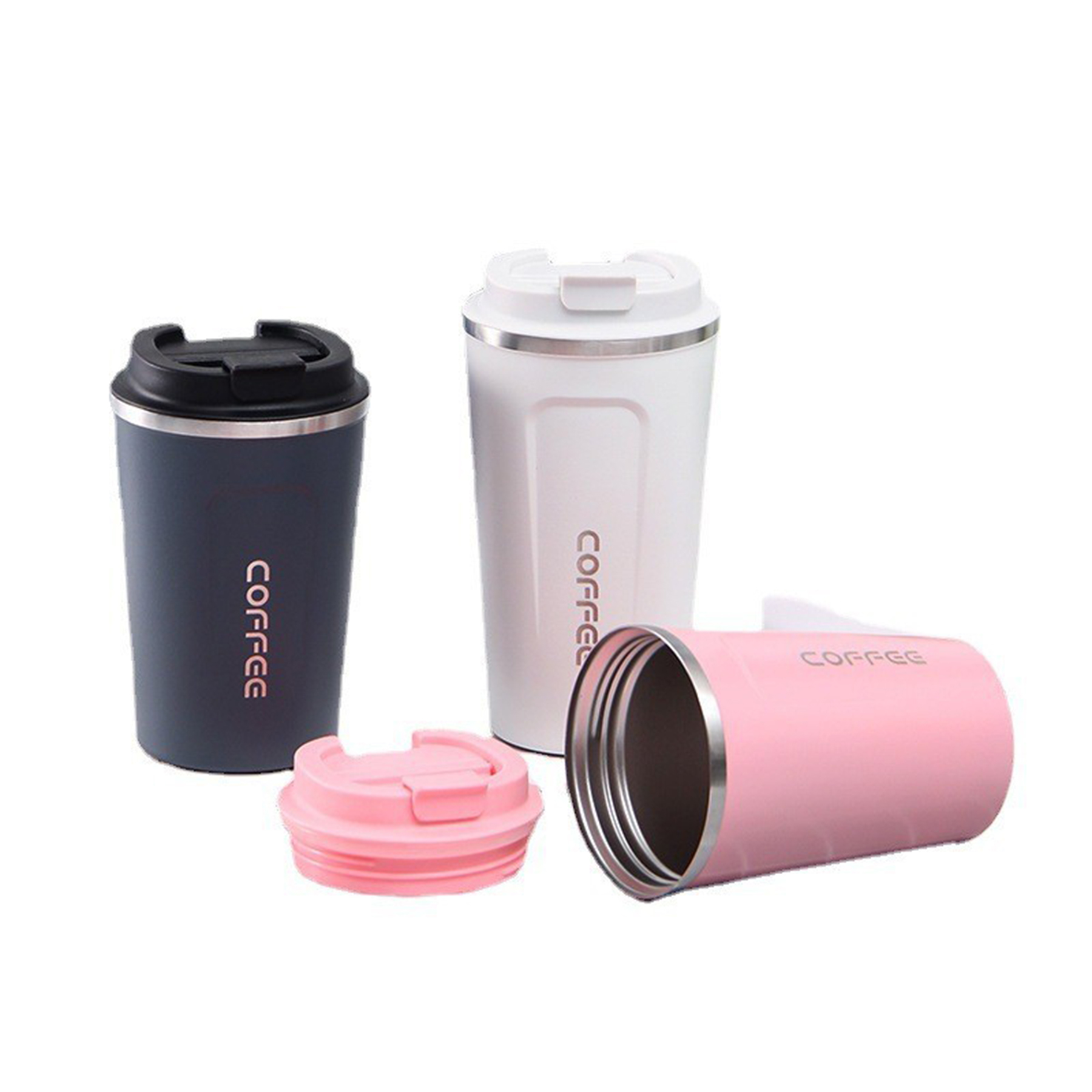 Stainless Steel Double Wall Vacuum Coffee Cup 3