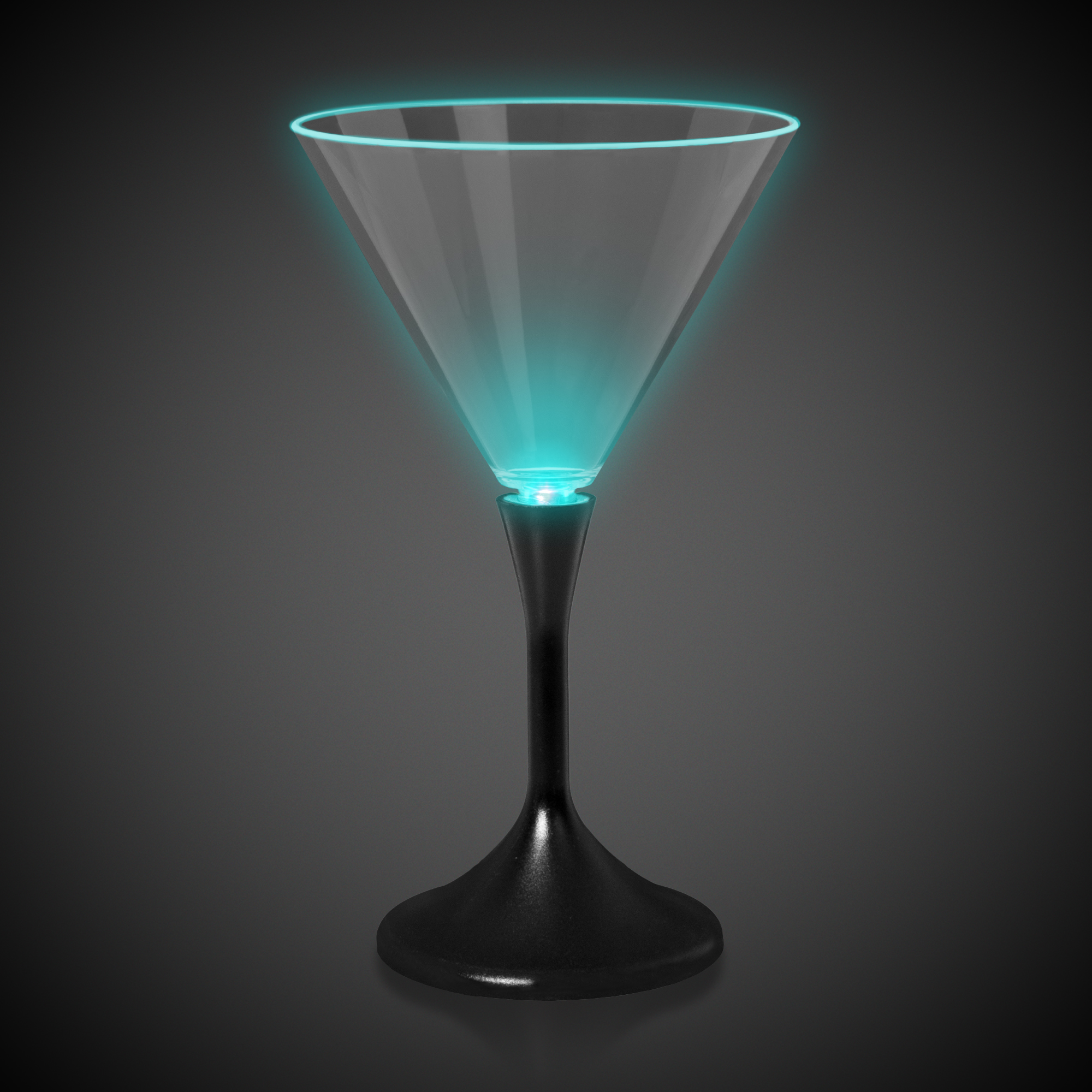 7 oz. LED Lighted Martini Glass 2