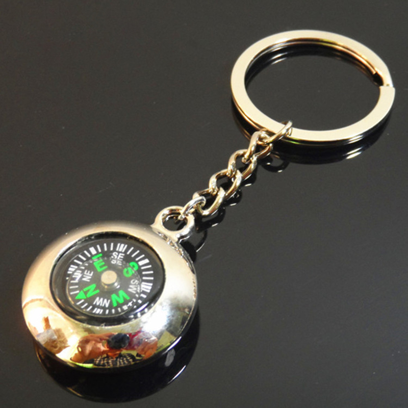 2 in 1 Metal Key Chain and Compass 5
