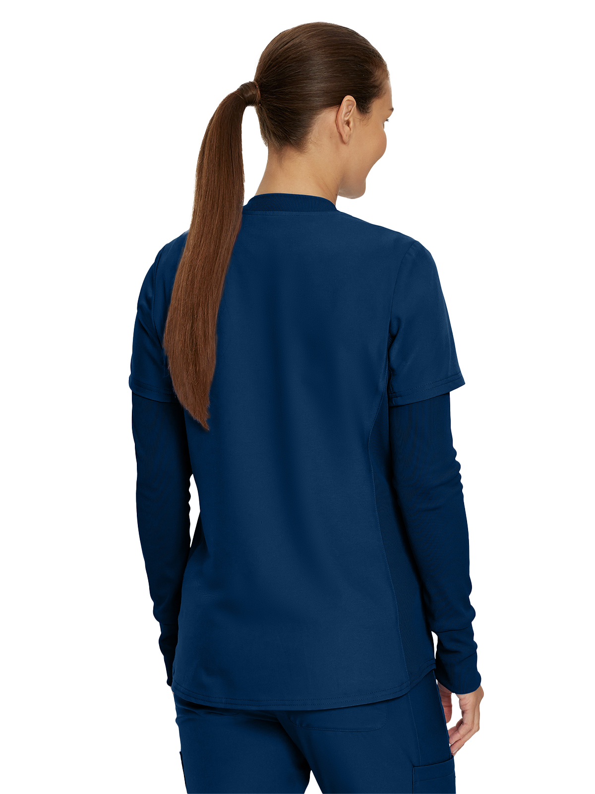 Landau - Forward - Women's One-Pocket Long-Sleeve Crew Neck Underscrub Tee 53