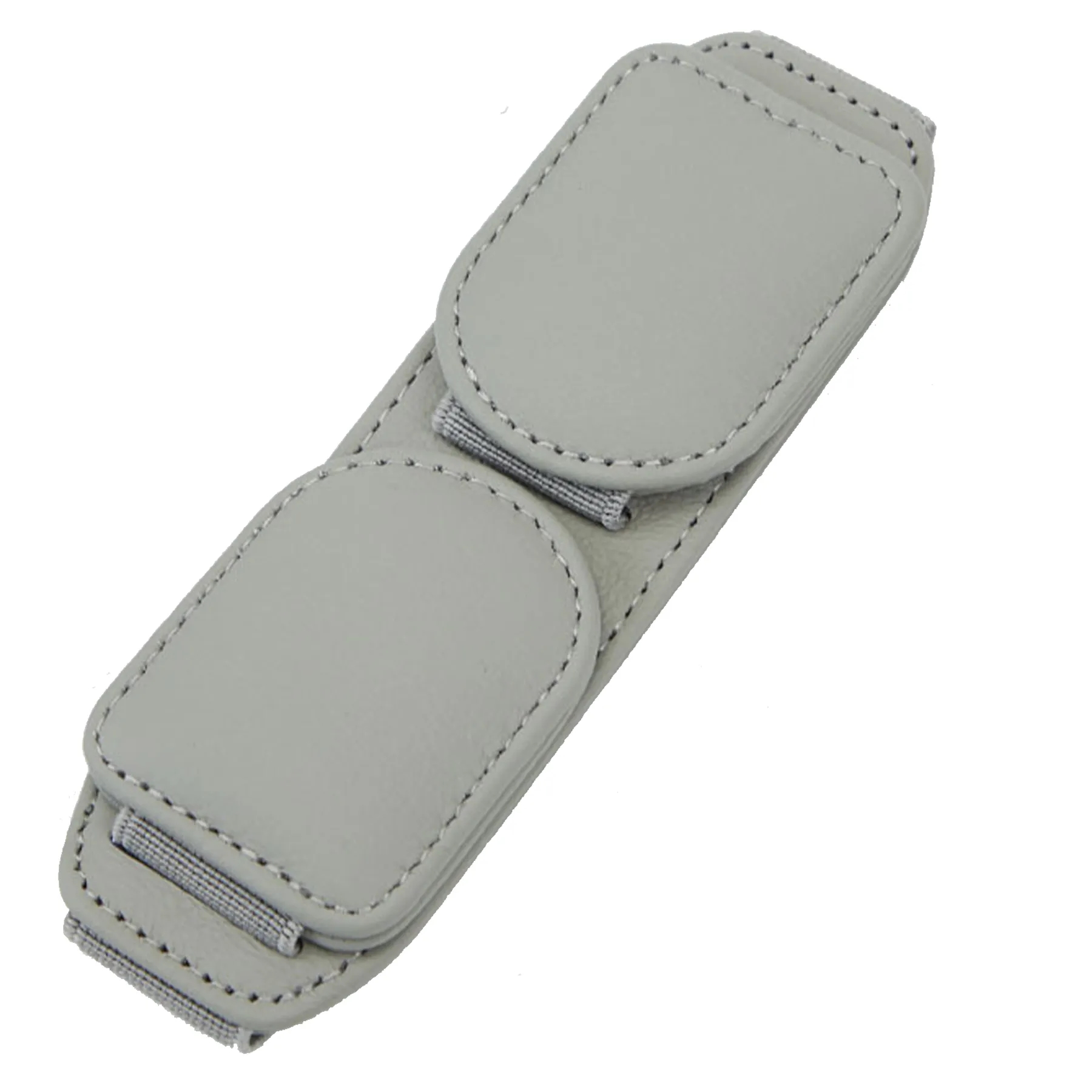 Genuine Leather Sun Visor Glasses Storage Bracket 3