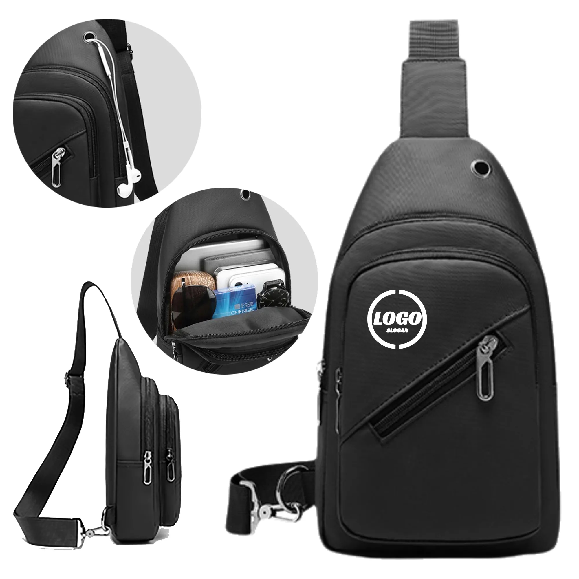 MOQ 30 Custom Versatile Casual Chest Bag 2