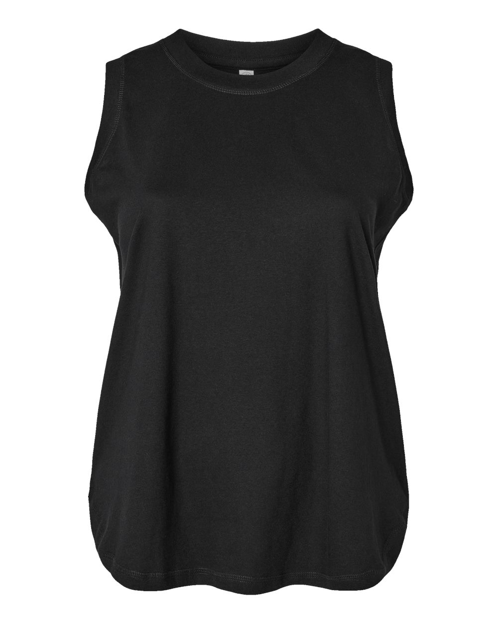 Women's Curvy Relaxed Fine Jersey Tank - 3892 44