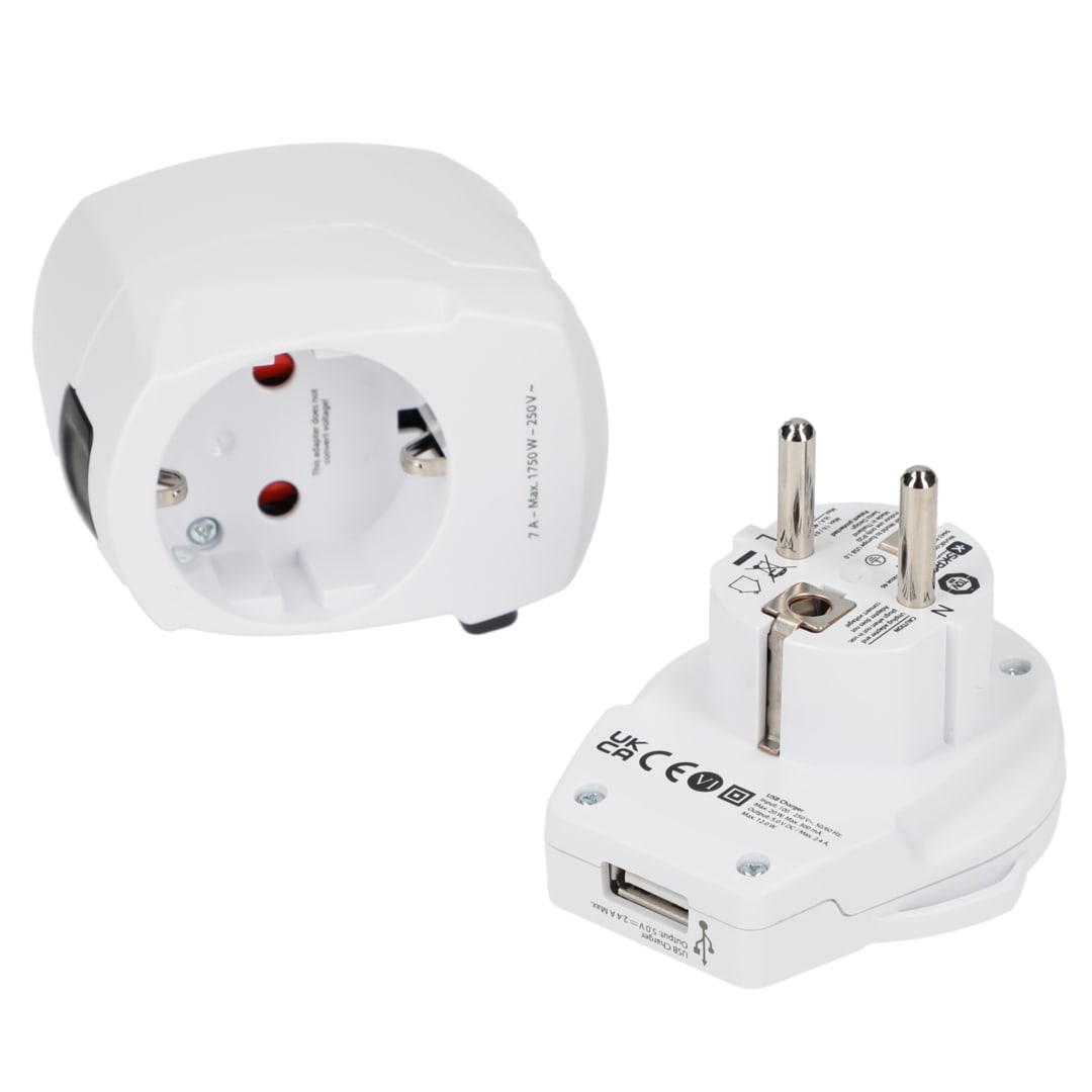 SKROSS World Travel Adapter PRO World & USB 275