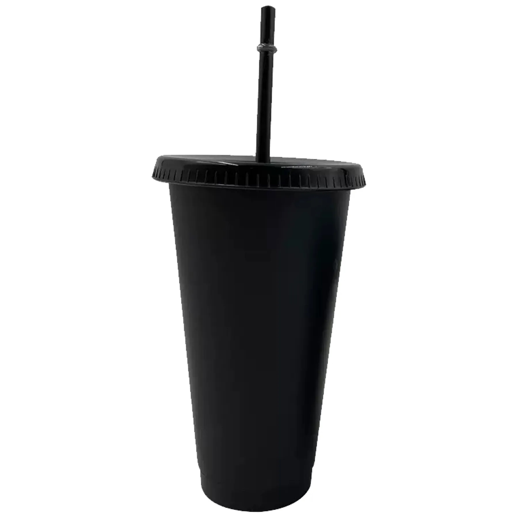24OZ  Wall Water Cup with Lid and Straw 6