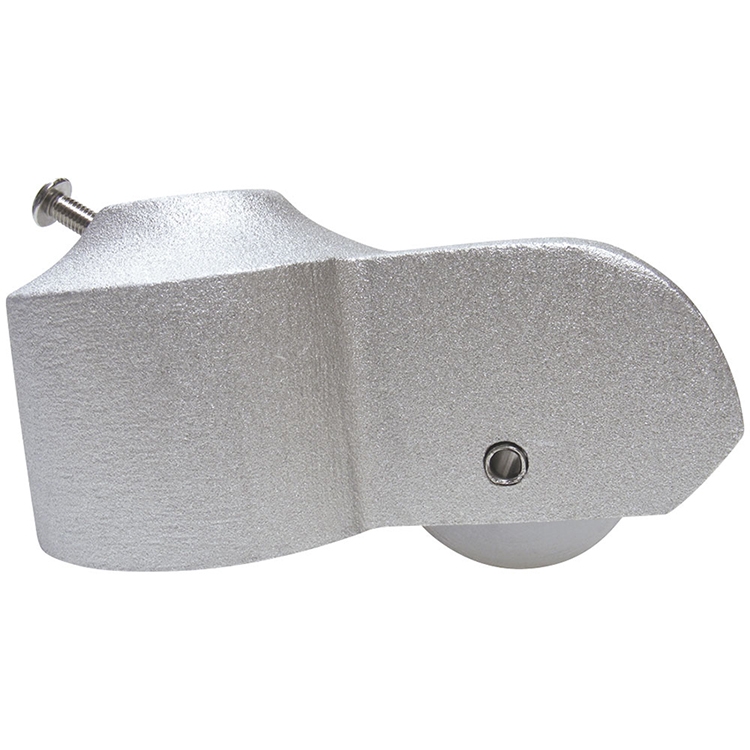 Stationary Cast Aluminum 2" Dia. Truck 3