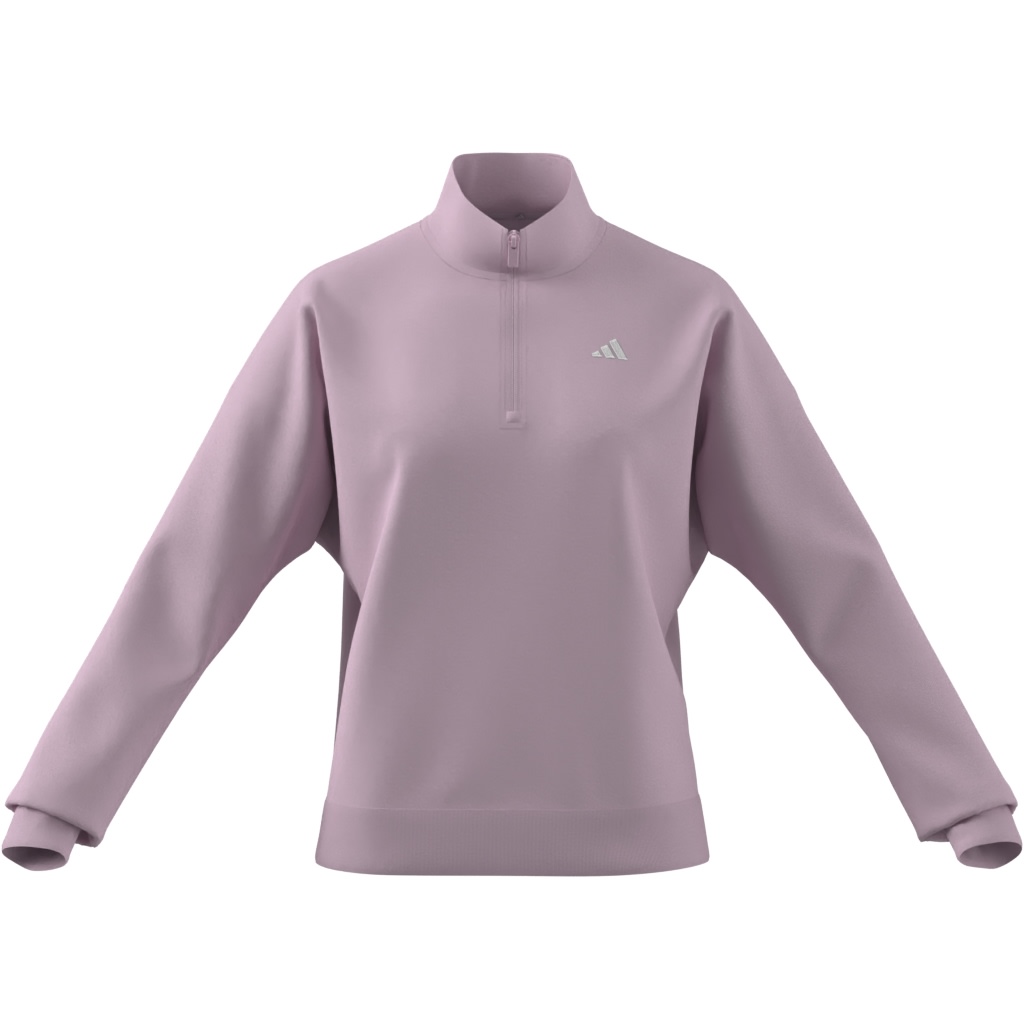 Essentials Small Logo Quarter-Zip Sweatshirt, custom hoodie or sweatshirt with logo imprint 3