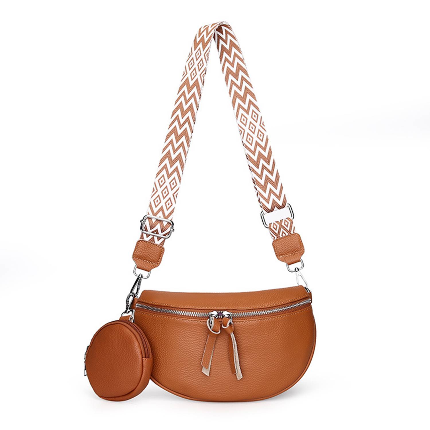 Genuine Leather Shoulder Crossbody Bag 2