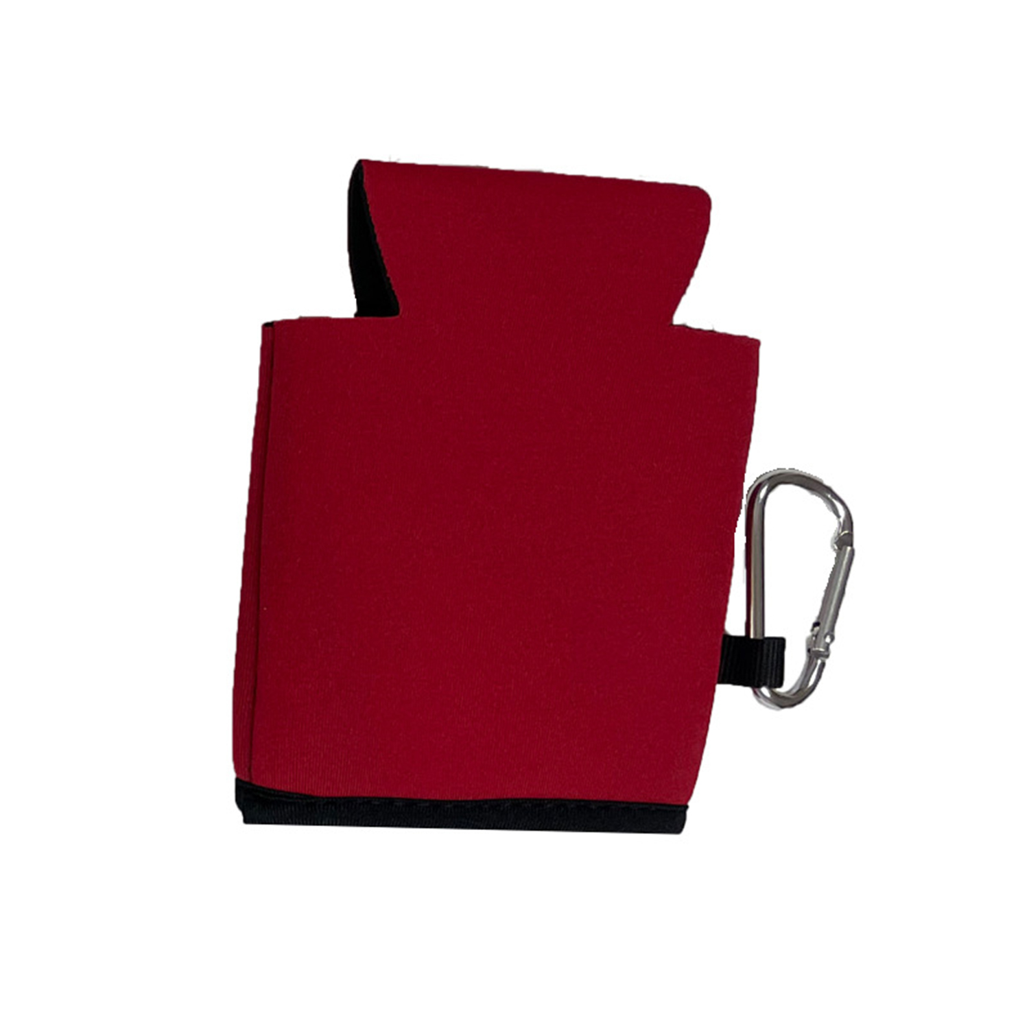 Neoprene Can Cooler W/ Carabiner Clip 7