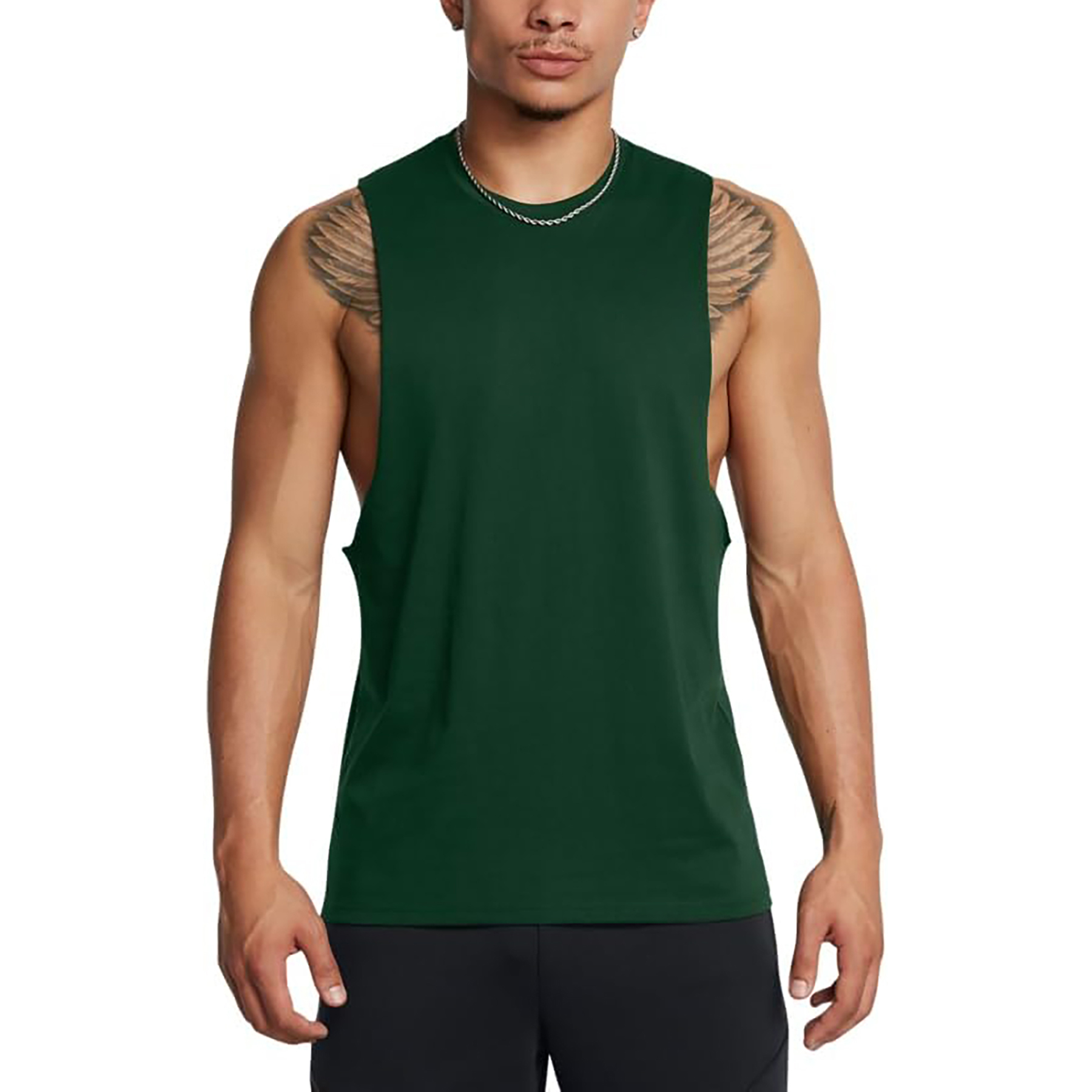 Men's Sleeveless Fitness Vest 9