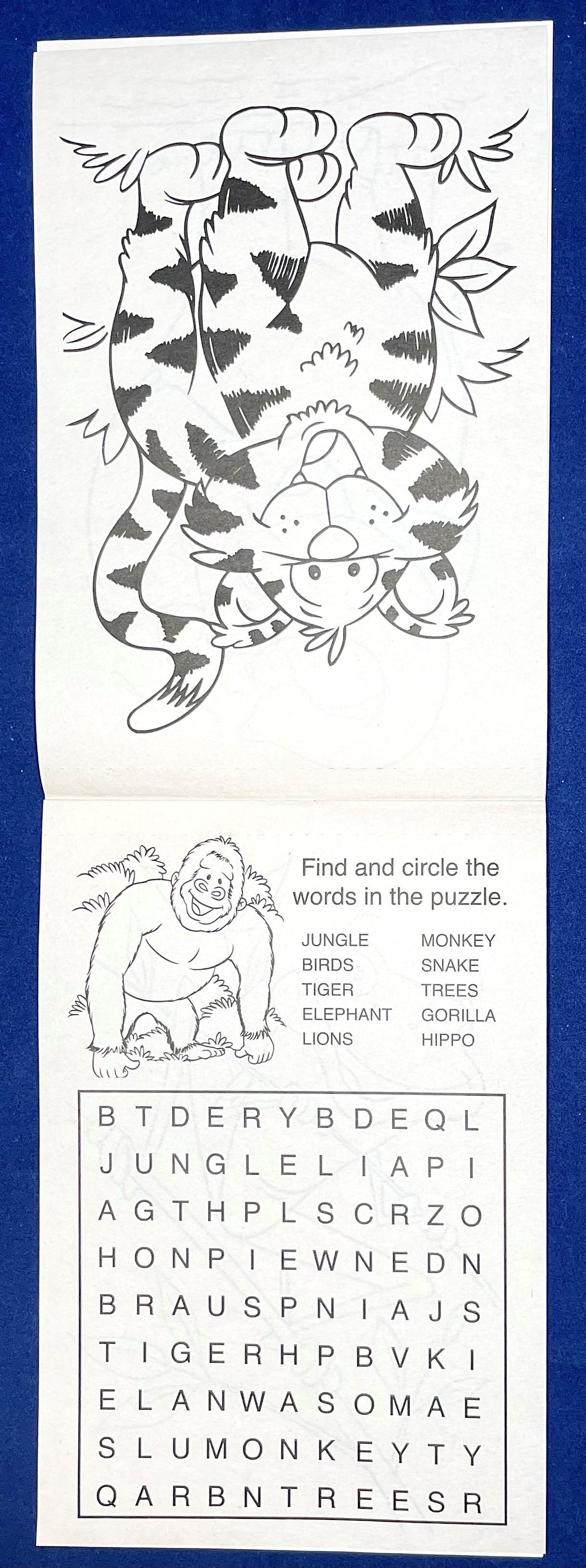 ACTIVITY PAD - Jungle Fun Activity Pad 3