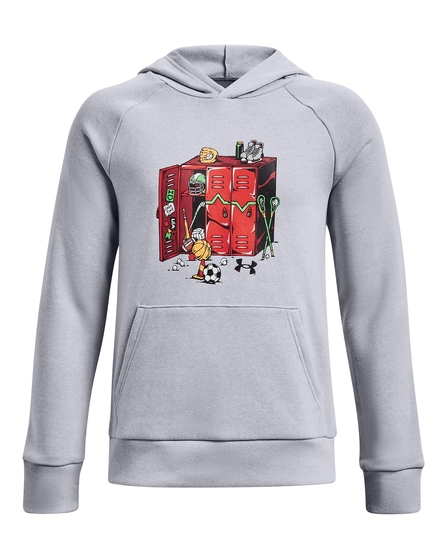 Boys' UA Rival Fleece Sport Hoodie  2