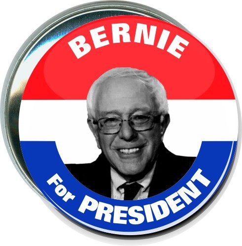 Bernie for President, Kennedy, Political Button