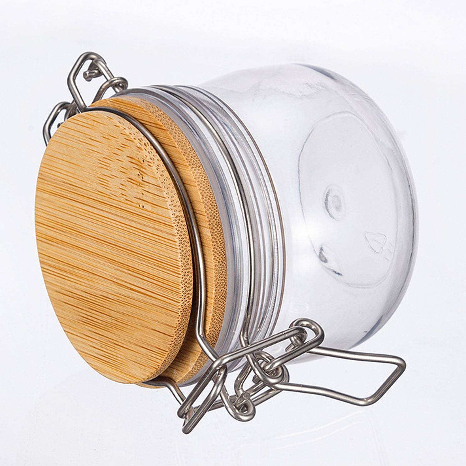 7 Oz Sealed Clear Glass Jar 9