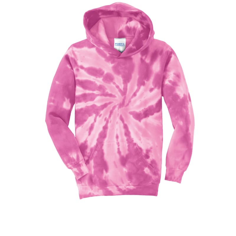 Port & Company Youth Tie-Dye Pullover Hooded Sweatshirt. 17