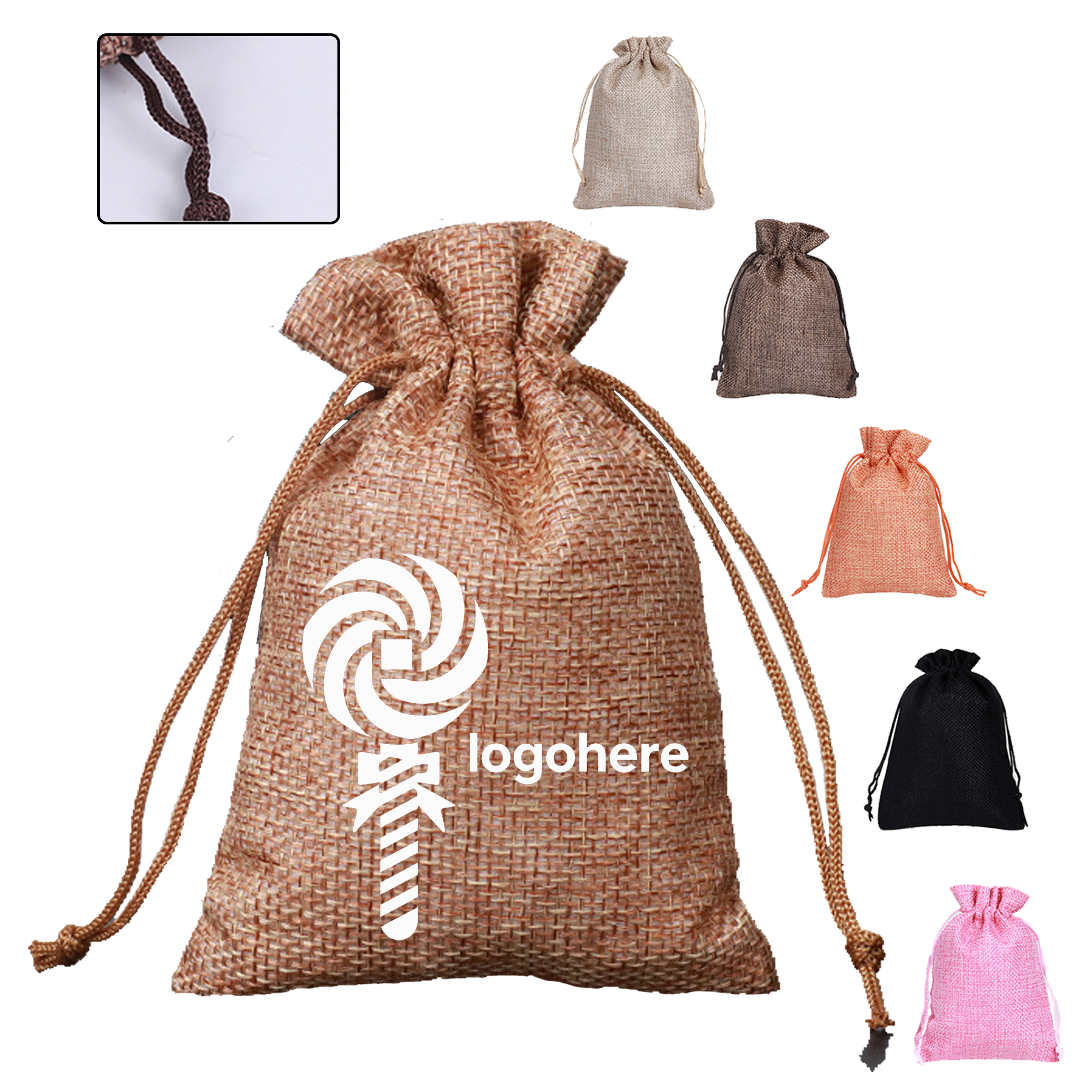 Festive Confection Sack with Logo 2