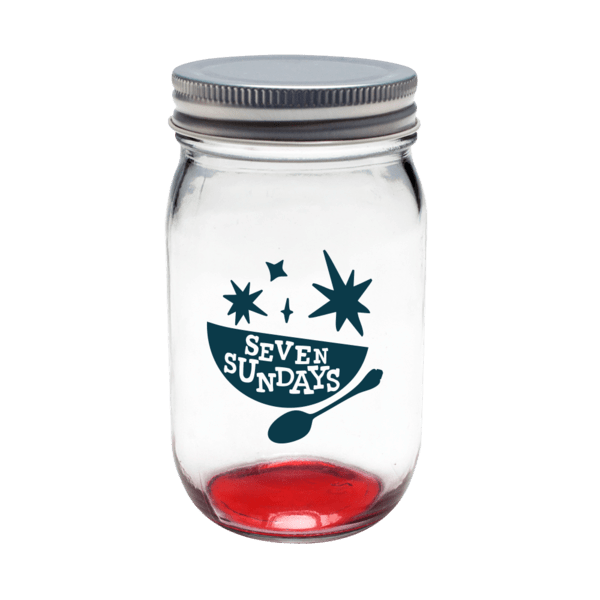 Homemade 16 oz. Canning Lids Mason Jar 31