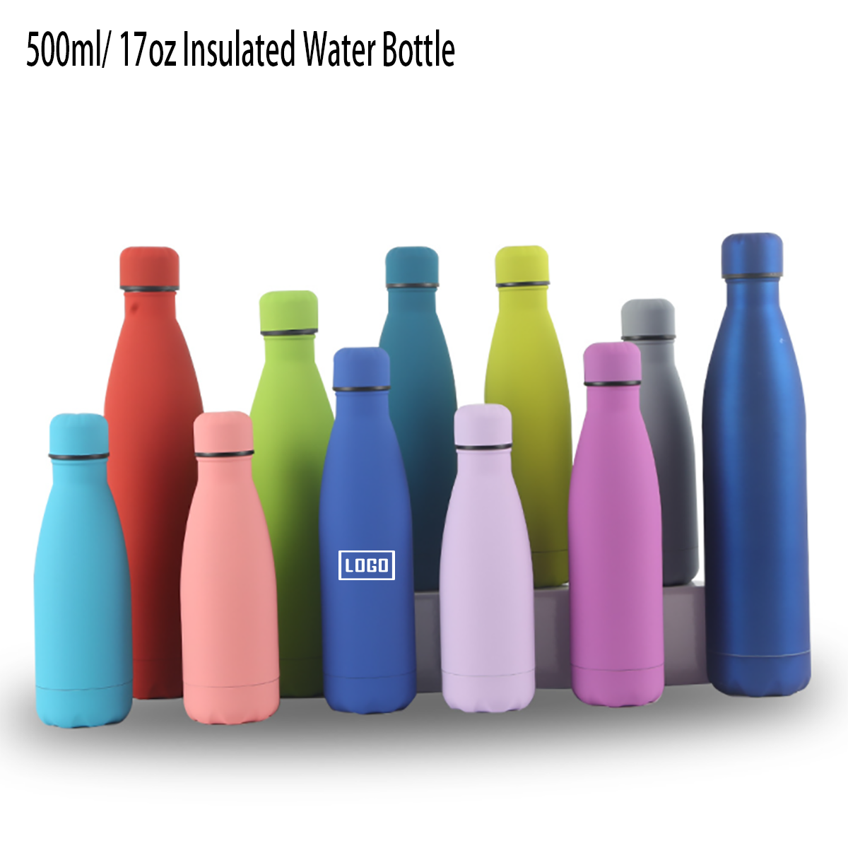 17OZ Insulated Water Bottle, custom water bottle with logo imprint 5