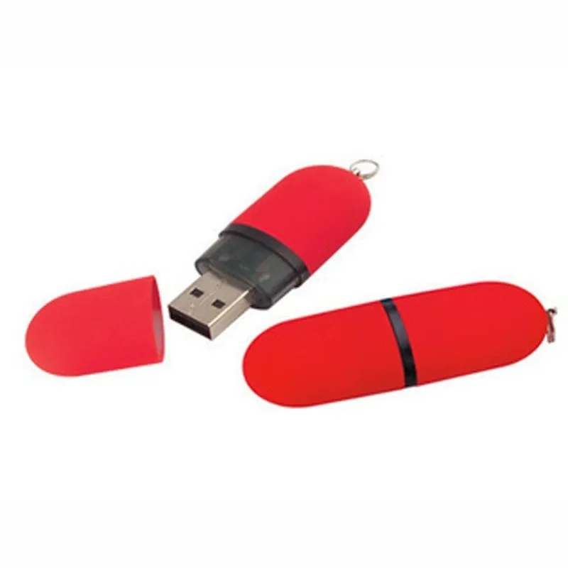2Gb Lipstick USB Flash Drive With Key Chains 6