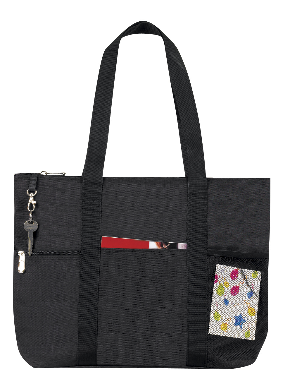 Deluxe Zipper Travel Tote