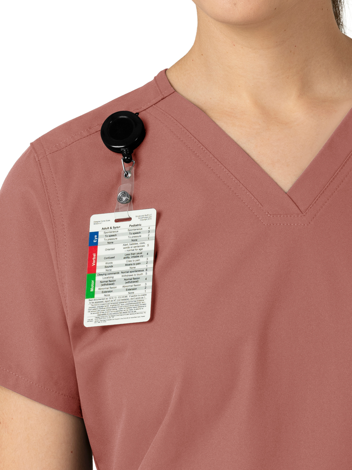 Carhartt Scrubs - Force Essentials - Women's Five-Pocket Modern Fit V-Neck Top 46