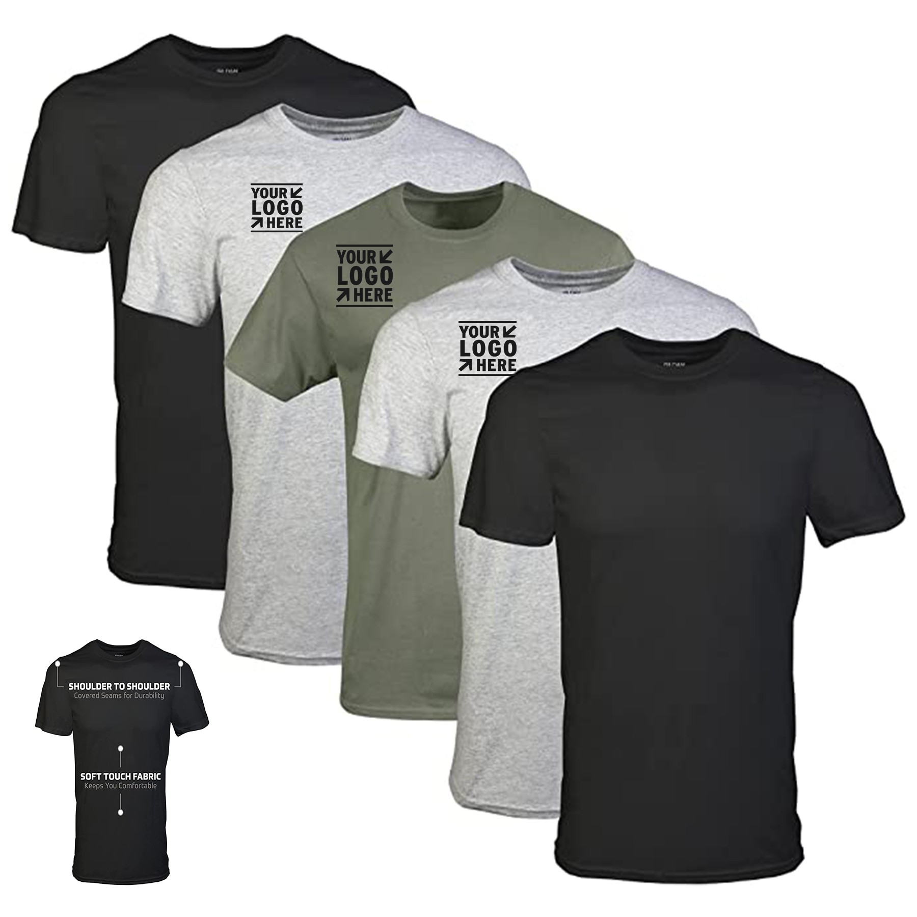 Men's Moisture Wicking Sweat Sports T Shirt 2