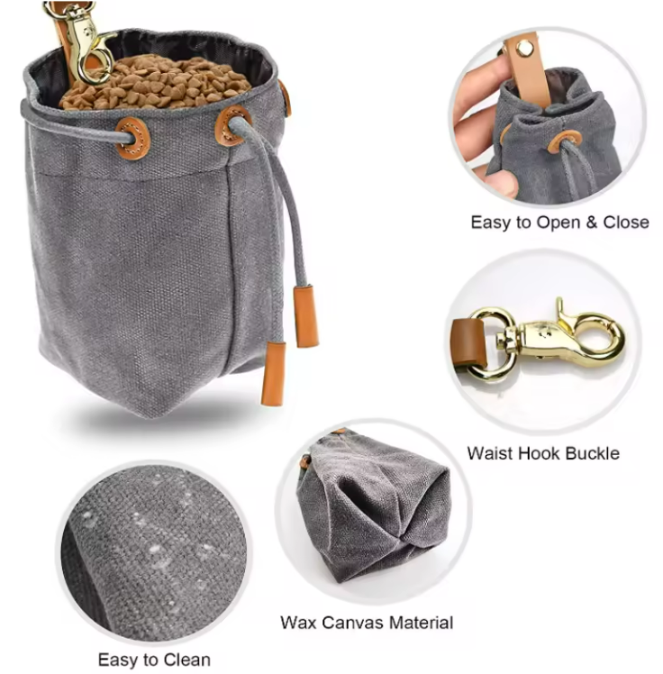 Dog Snack Bag Outdoor Pet Treat Bag 4