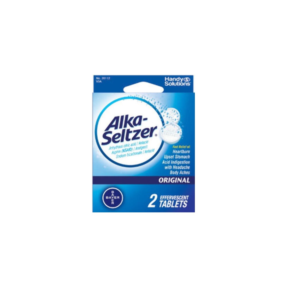 Travel Size Alka-Seltzer Tablets - 2 Pack 1