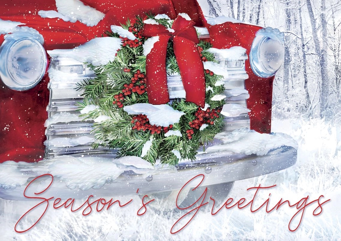 Hood Ornament Holiday Cards 2
