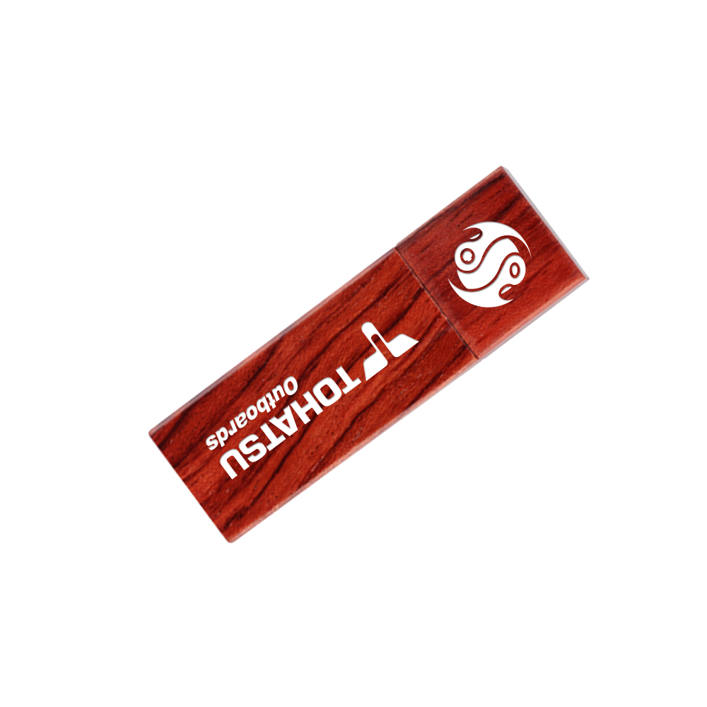 Elburn Mahogany USB Flash Drive