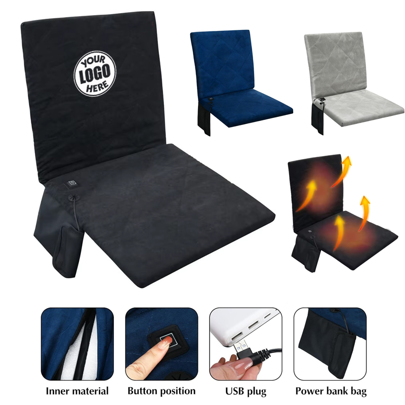 Outdoor Warm Folding Heated Seat Chair Office Cushion 2
