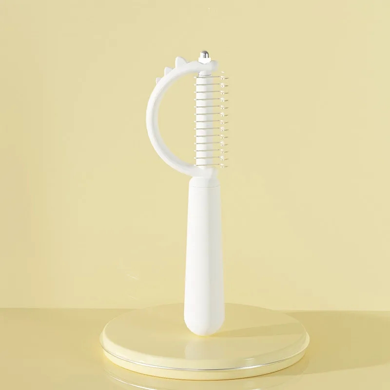2-in-1 Stainless Steel Cat Comb 4