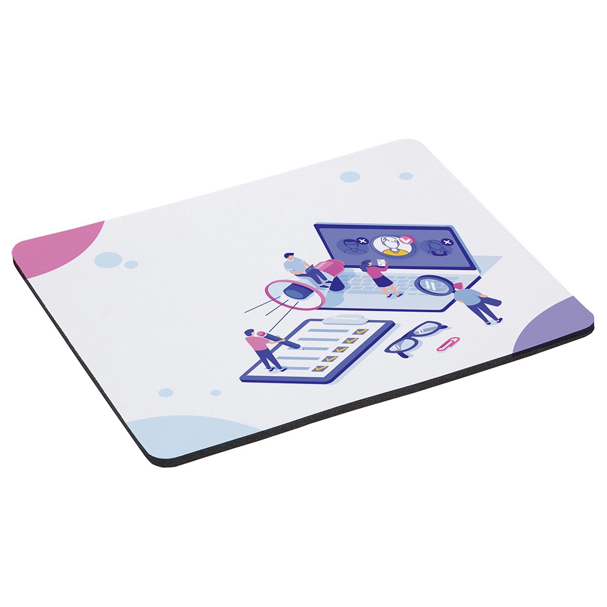 Rubber Base Computer Mouse Pad 2