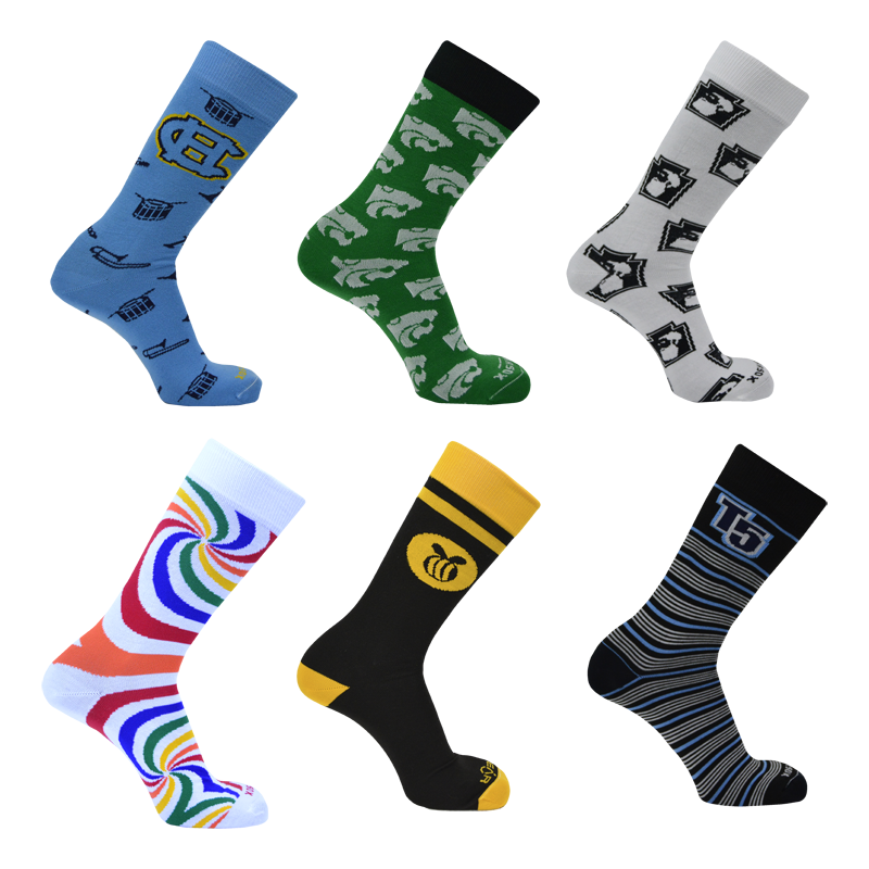 Custom Athleisure Dress Sox 5