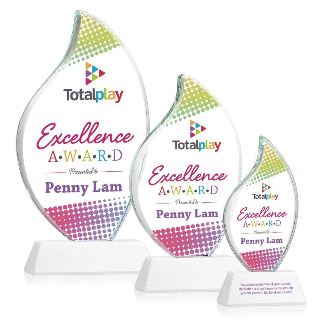 Odessy Flame Vividprint™ Award on Newhaven - White 3