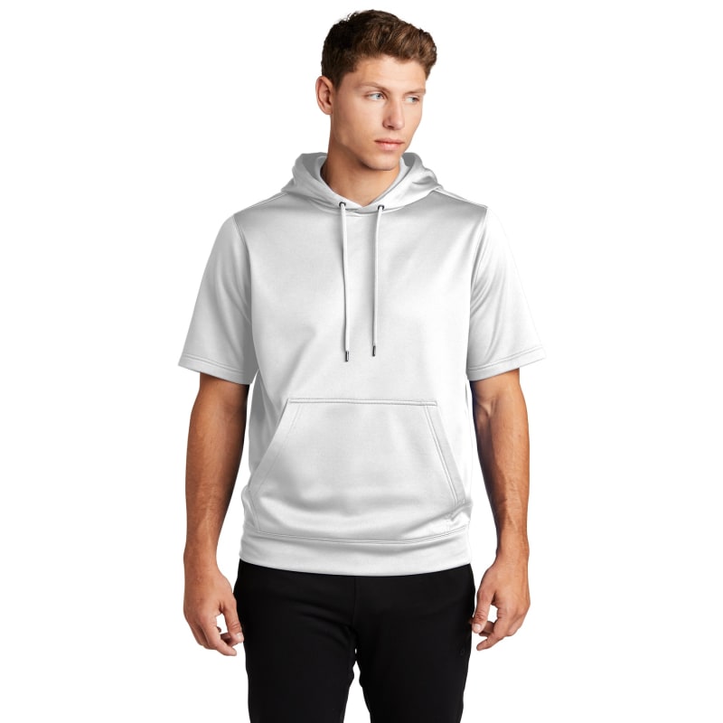 Sport-Tek Sport-Wick Fleece Short Sleeve Hooded Pullover., custom hoodie or sweatshirt with logo imprint 10