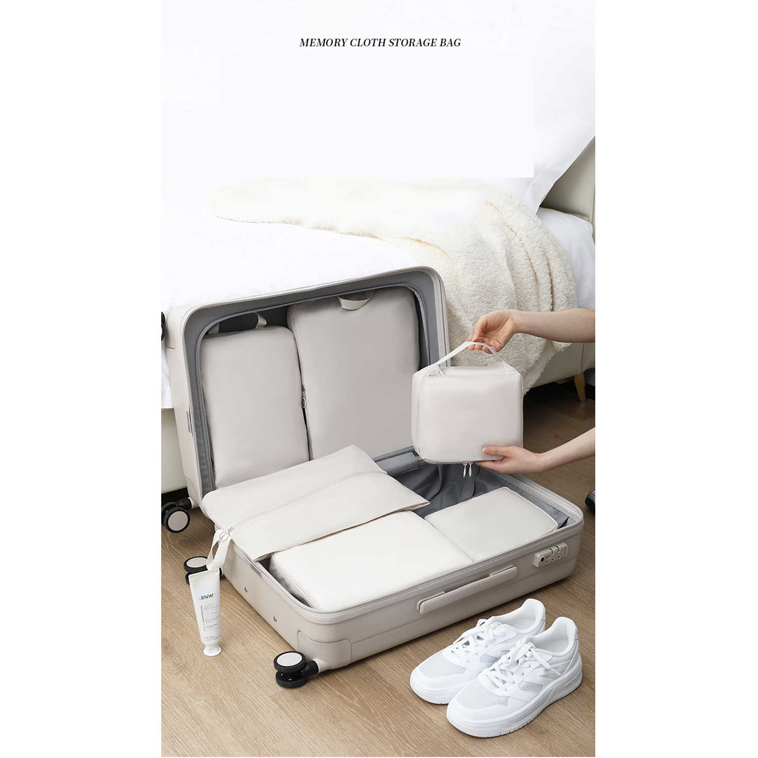 Tearproof & Waterproof Wrinkle-Free Travel Organizer Set 15