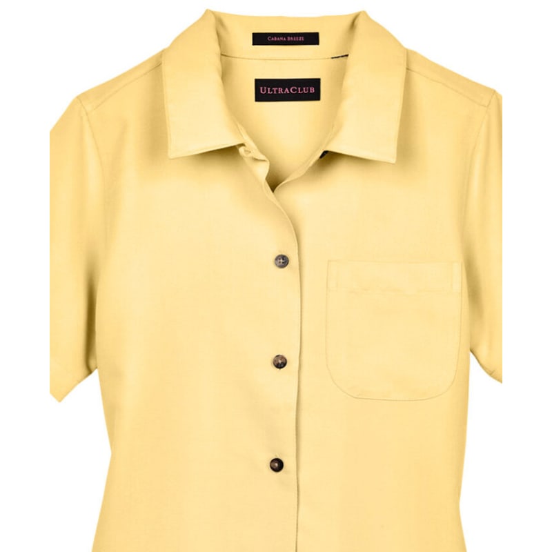 UltraClub Ladies' Cabana Breeze Camp Shirt 4
