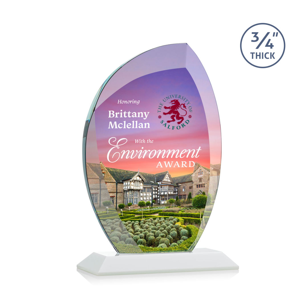 Wichita VividPrint™ Award - White 10