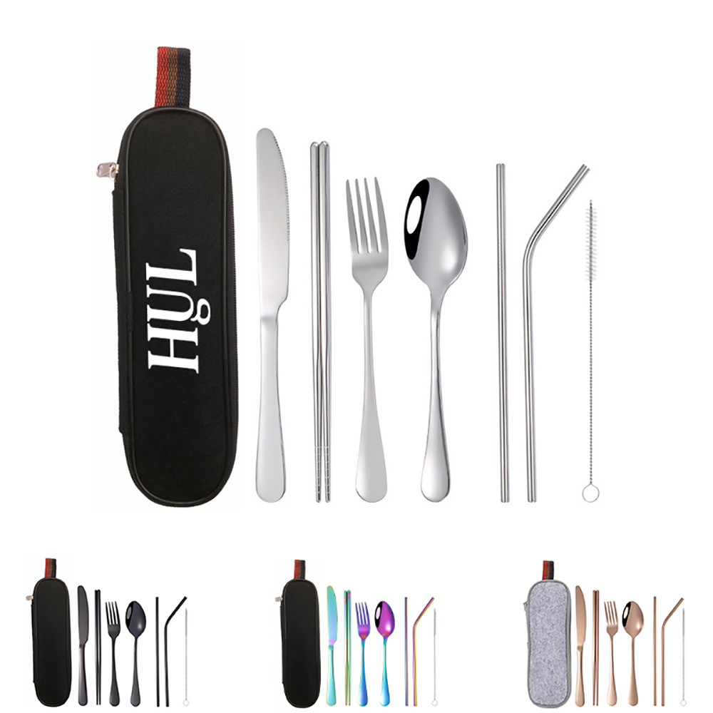 StainlessSteel Cutlery SetIn Pouch 2