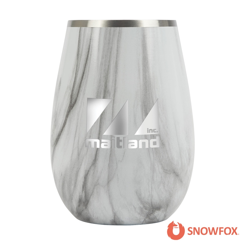Snowfox® 8 oz. Vacuum Insulated Sauvignon Blanc Wine Glass 5