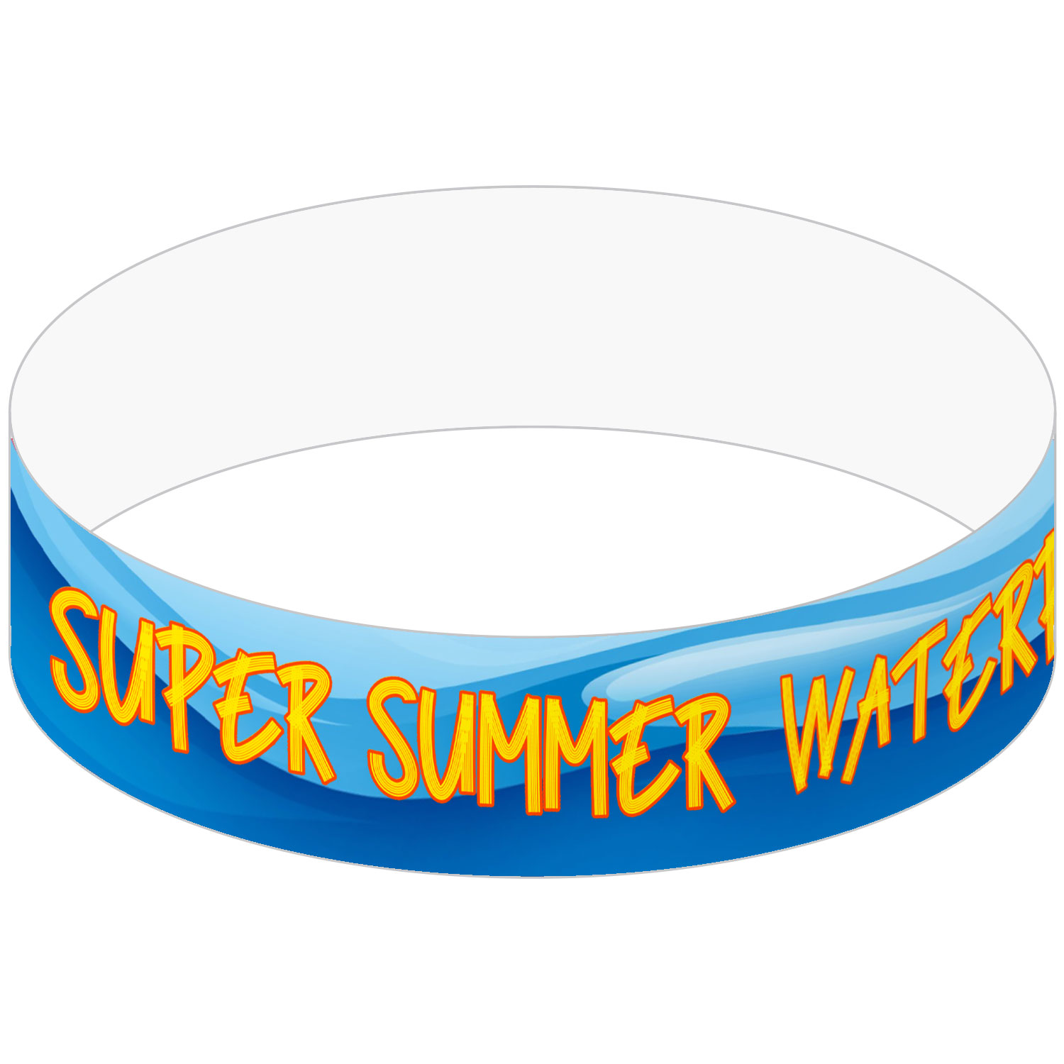 1" Full Color Tyvek Wristband 1