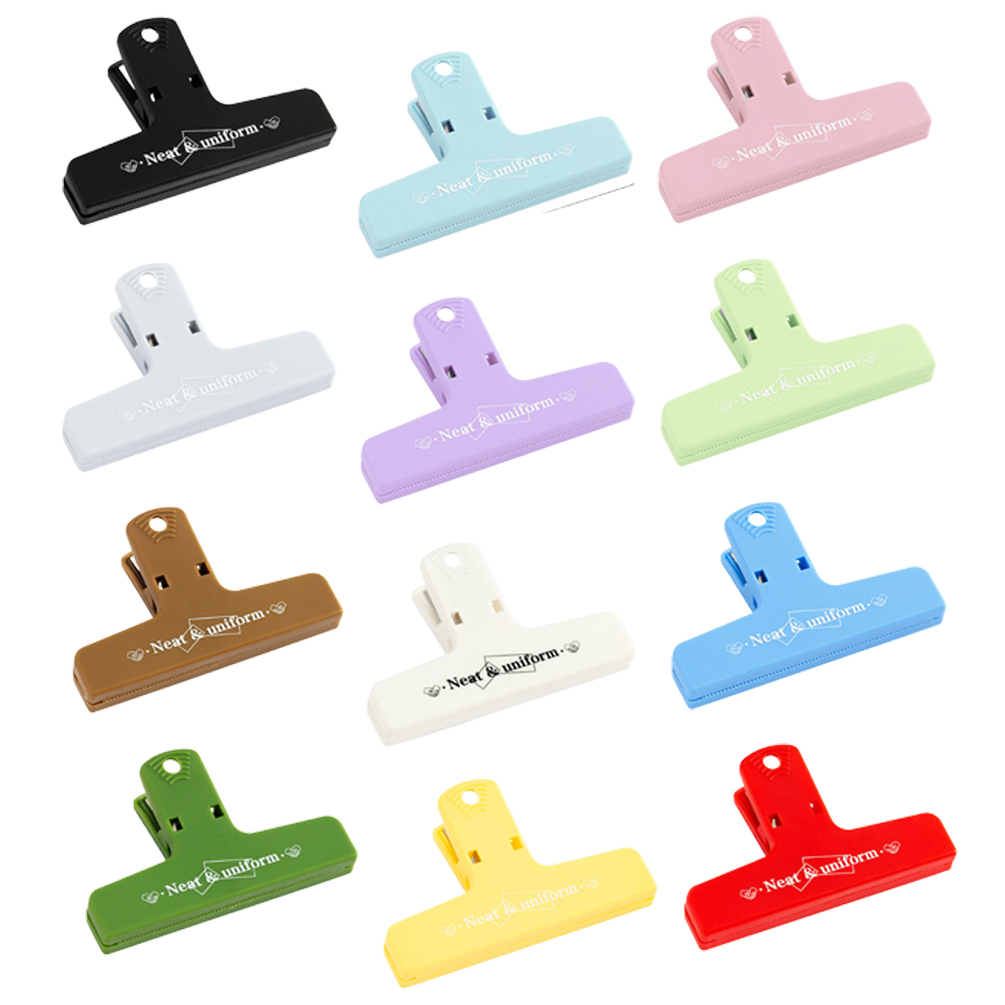 Colorful Plastic Ticket Clip 1