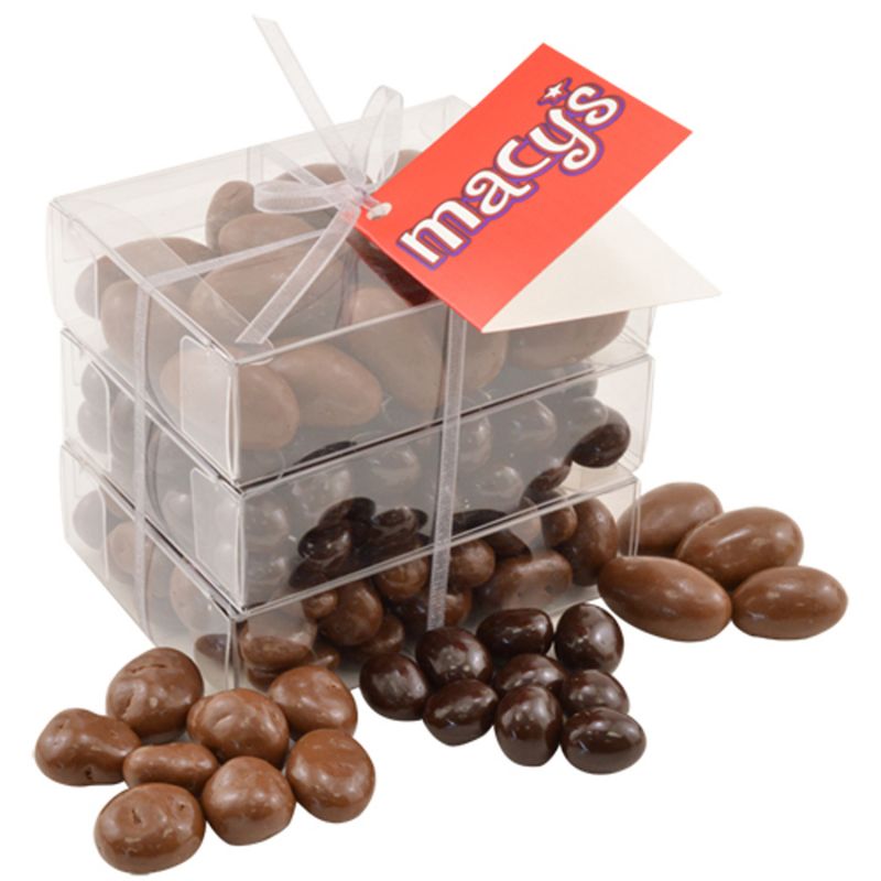 3 Way Chocolate Stack Acetate Tower 2