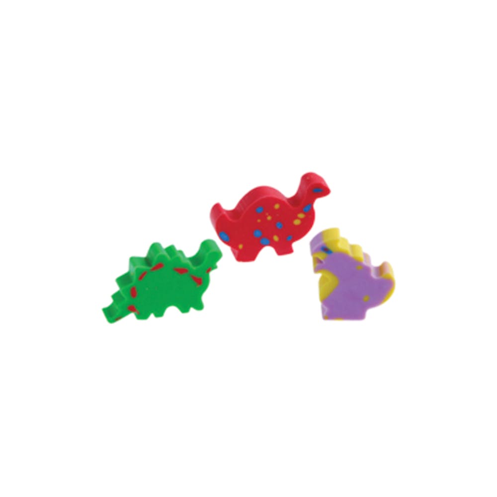 Mini Dinosaurs Erasers - Assorted 2