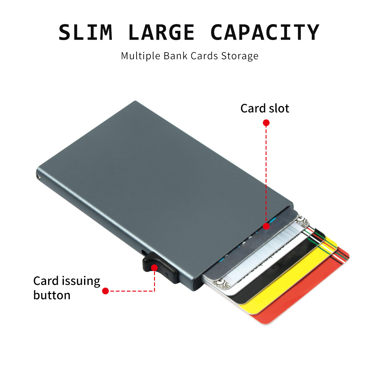 Security Automatic Eject Credit Card Case 5