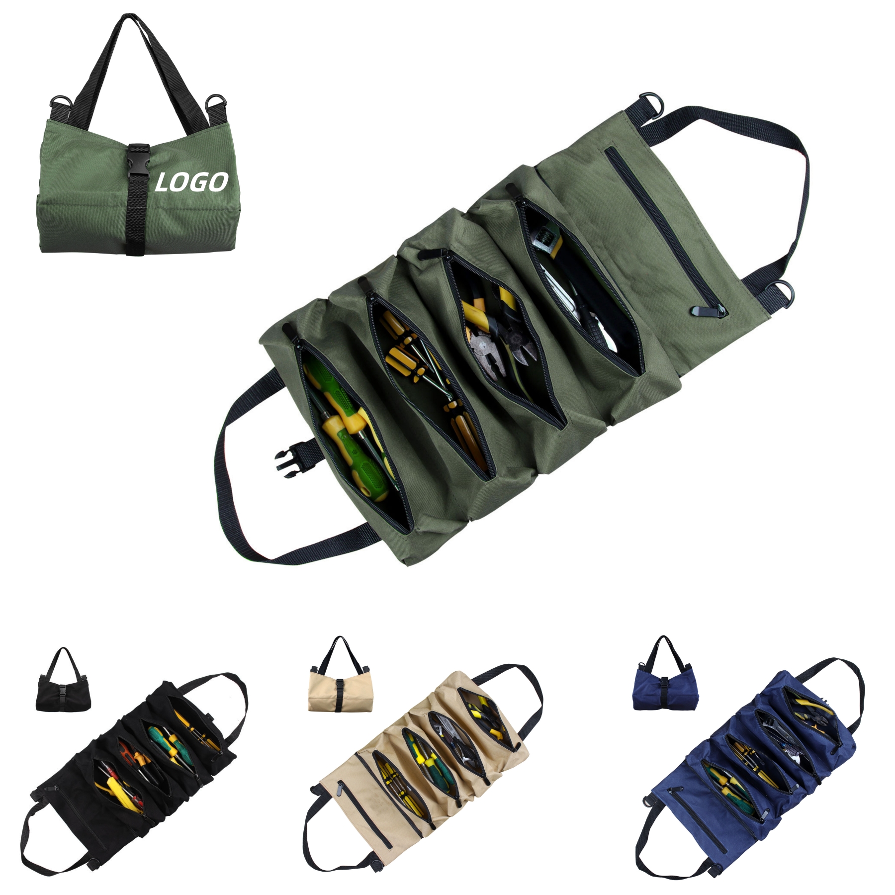 Pocket Tool Roll Bag 2