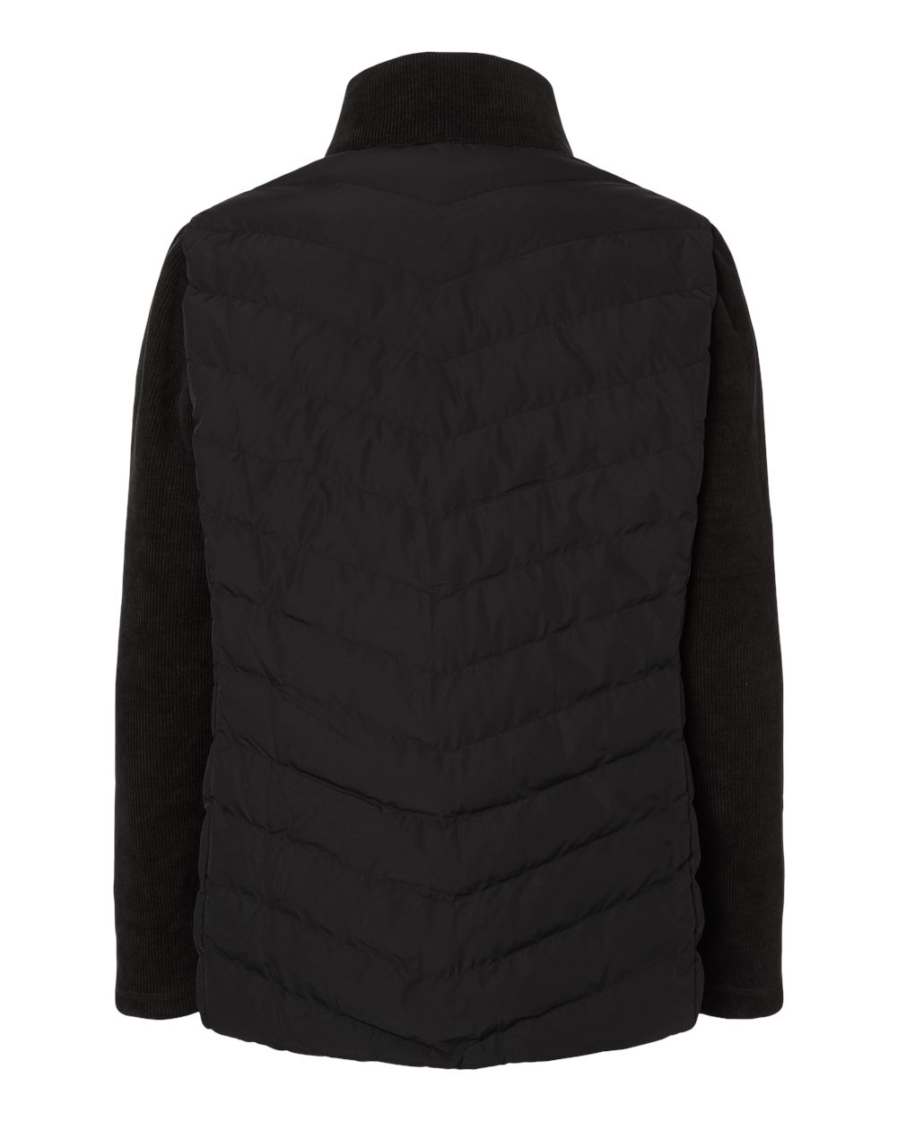 Women's Mixed Media Chevron Jacket - W26719 5