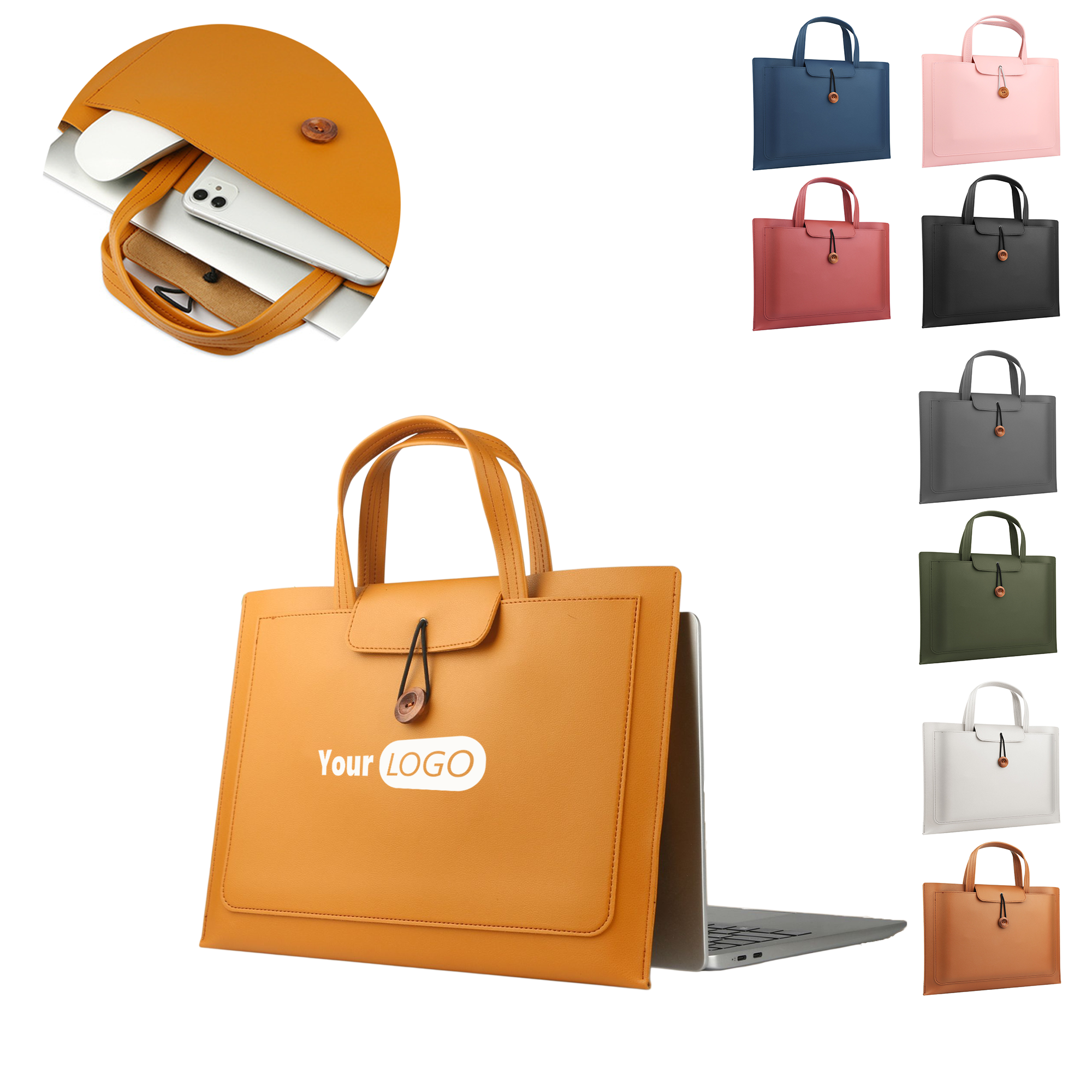 PU Laptop Bag 14 Inch 2
