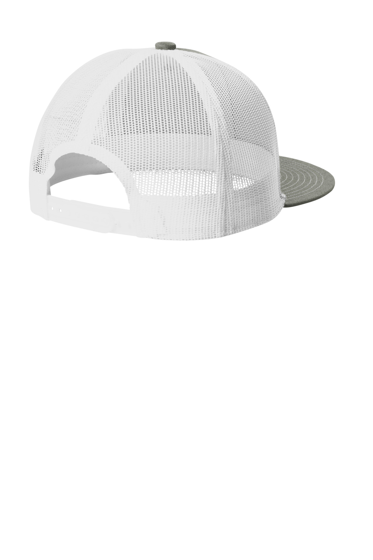 Port Authority Snapback Flat Bill Trucker Cap C407 22